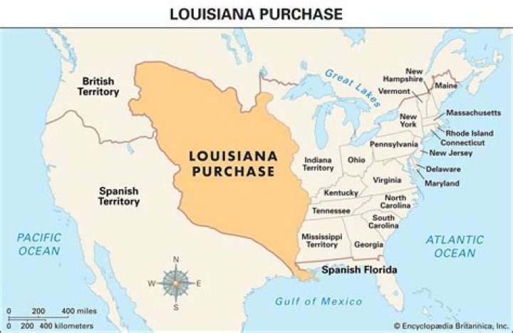 Who did the United States buy the Louisiana Purchase from
