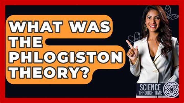 Who disproved the phlogiston theory