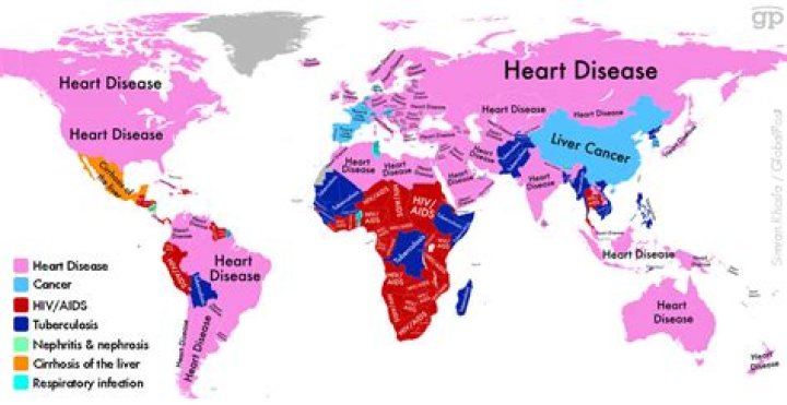 Why is heart disease more common in developed countries
