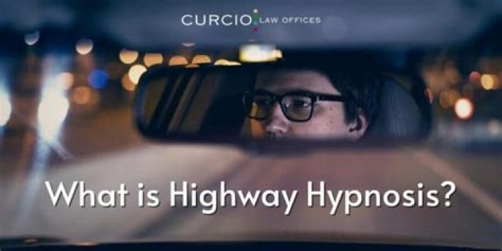 Why is highway hypnosis dangerous