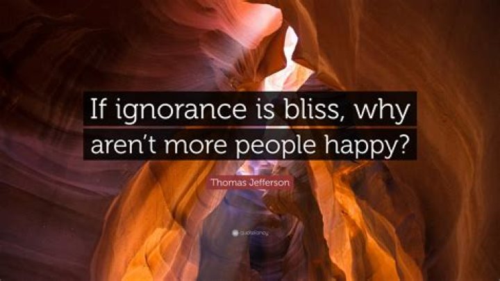 Why is ignorance important