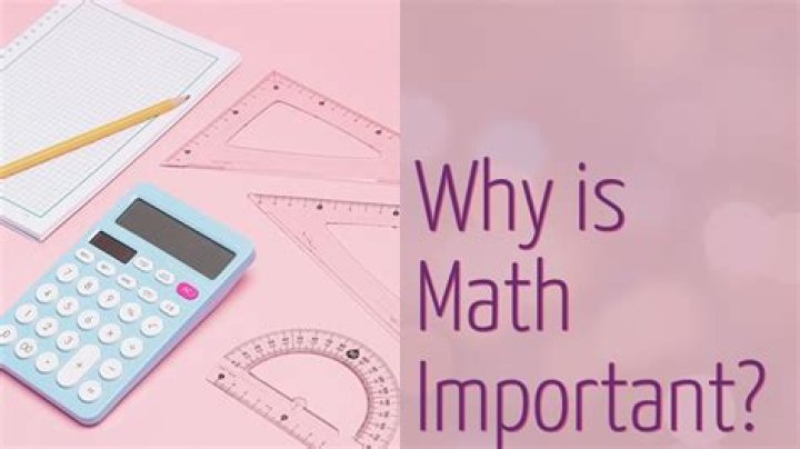 Why is math the most important subject