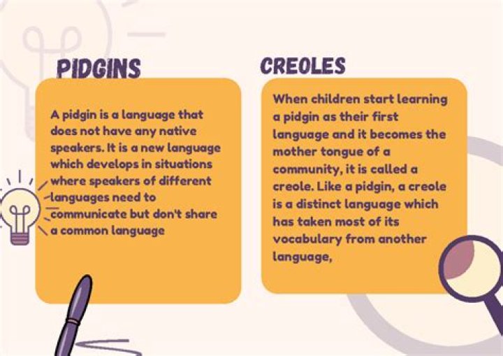 Why is pidgin language important