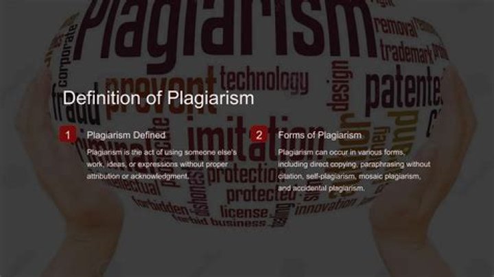 Why is plagiarism an important issue